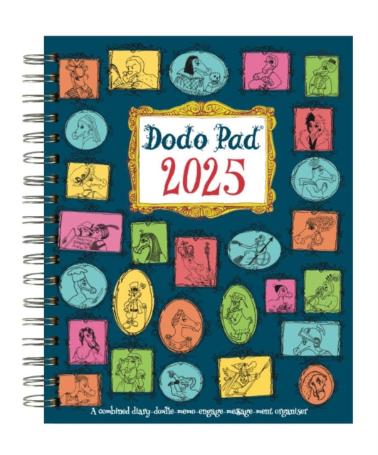 Book cover of: Dodo Pad Original Desk Diary 2025 HARDCOVER- Week to View, Calendar Year Diary