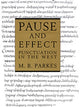 Book cover of: Pause and Effect