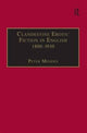 Book cover of: Clandestine Erotic Fiction in English 1800–1930