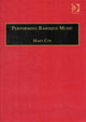 Book cover of: Performing Baroque Music