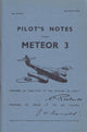 Meteor III piloodi märkmed