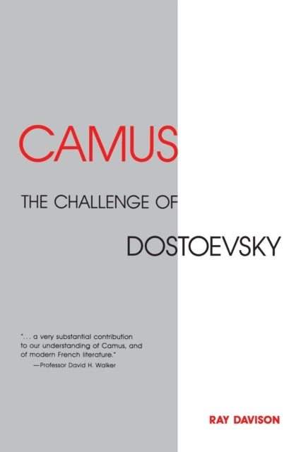 Book cover of: Camus. By: Ray Davison