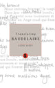 Book cover of: Translating Baudelaire. By: Clive Scott