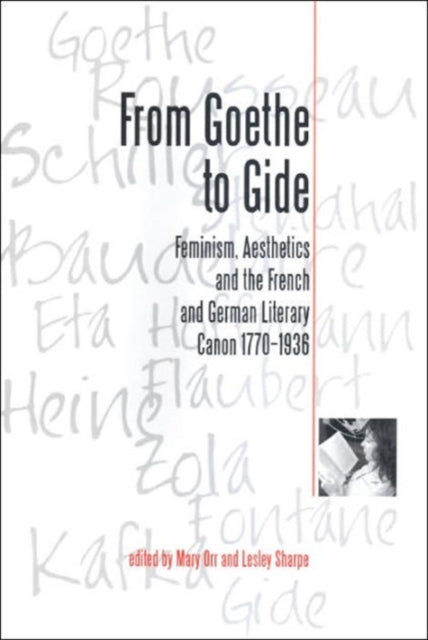 Book cover of: From Goethe To Gide