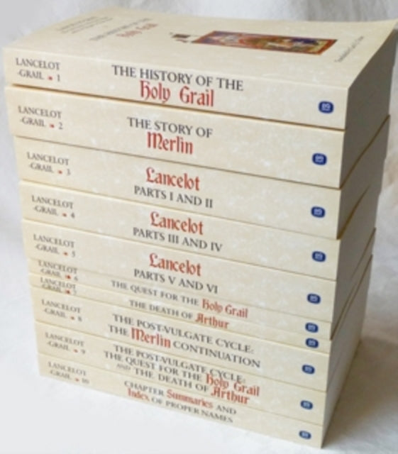 Book cover of: Lancelot-Grail [10 Volume Set]. By: Norris J. Lacy