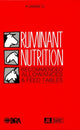 Book cover of: Ruminant Nutrition. By: R. Jarrige