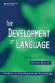 Book cover of: Development of Language