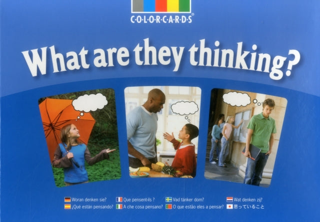 Book cover of: What are They Thinking?: Colorcards. By: Speechmark