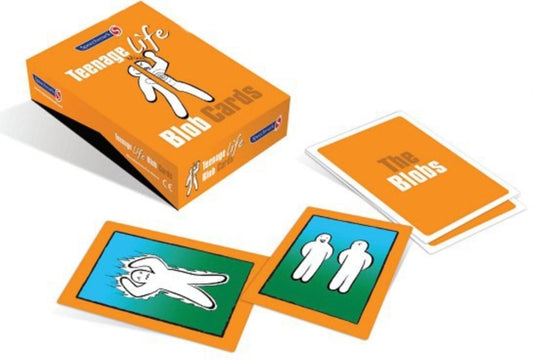 Book cover of: Teenage Life Blob Cards. By: Pip Wilson