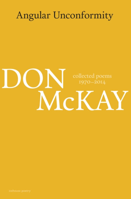 Book cover of: Angular Unconformity. By: Don McKay