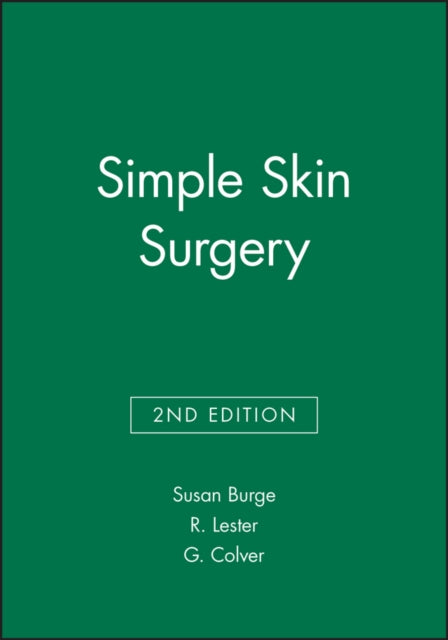 Book cover of: Simple Skin Surgery