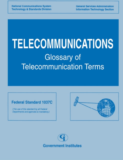 Book cover of: Telecommunications. By: National Telecommunication Information Administration