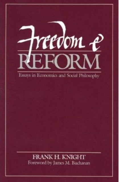 Book cover of: Freedom & Reform