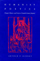Book cover of: Humanist Poetics