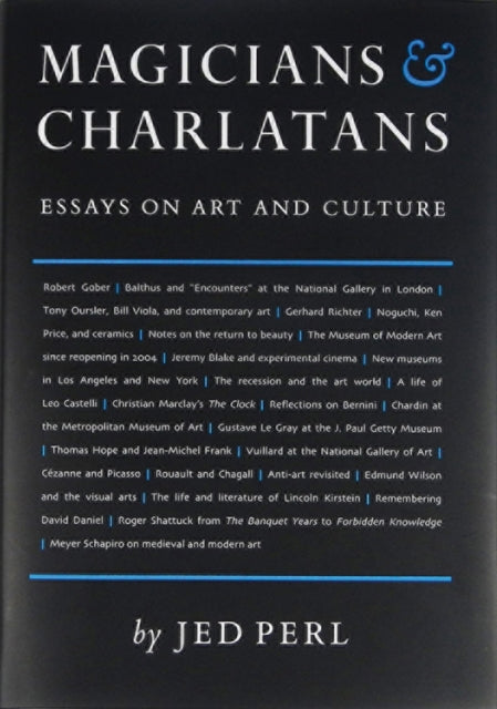 Book cover of: Magicians & Charlatans. By: Jed Perl