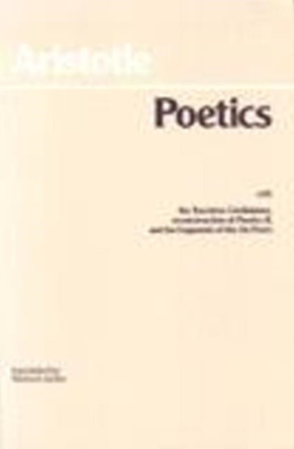 Book cover of: Poetics (Janko Edition)