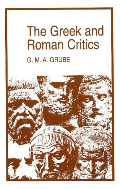 Book cover of: Greek and Roman Critics