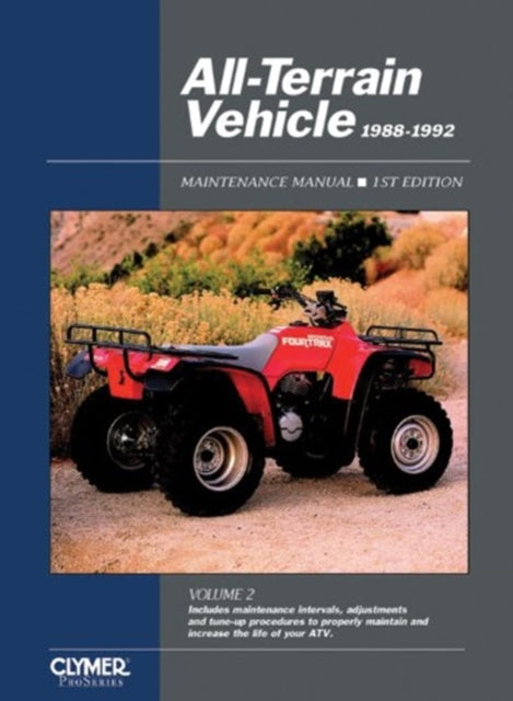 Book cover of: Honda Kawasaki Polaris Suzuki Yamaha All-Terrain Vehicle Volume 2 Service Repair Manual