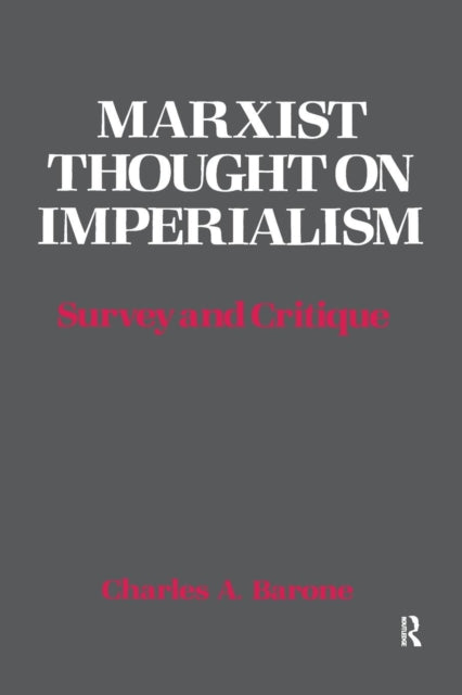 Book cover of: Marxist Thought on Imperialism