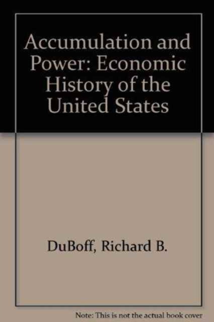 Book cover of: Accumulation and Power