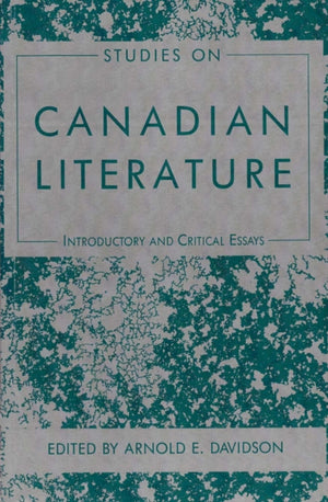 Studies on Canadian Literature