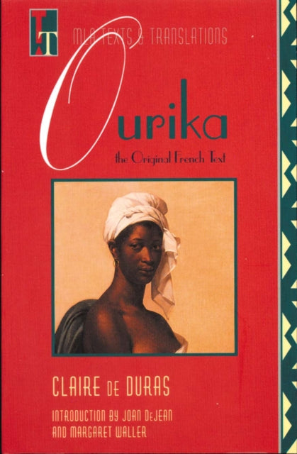 Book cover of: Ourika. By: Claire De Duras