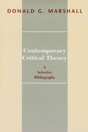 Contemporary Critical Theory