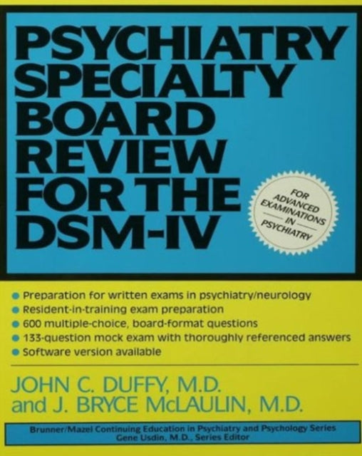 Book cover of: Psychiatry Specialty Board Review For The DSM-IV