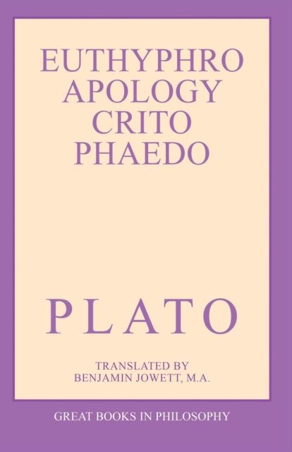 Book cover of: Euthyphro, Apology, Crito, and Phaedo. By: Πλάτων