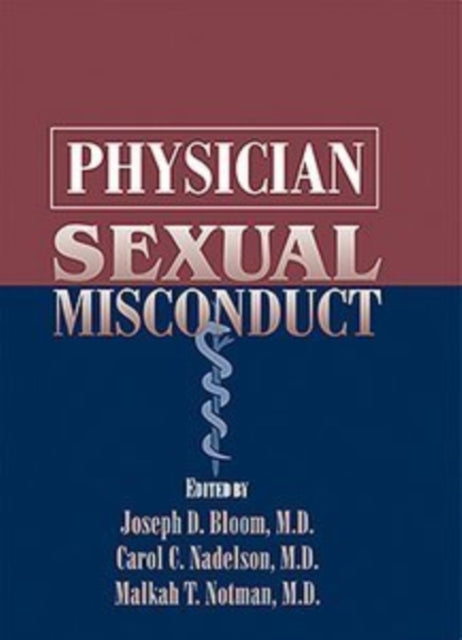 Book cover of: Physician Sexual Misconduct