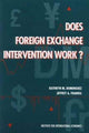 Book cover of: Does Foreign Exchange Intervention Work?
