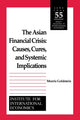 Book cover of: Asian Financial Crisis – Causes, Cures, and Systemic Implications