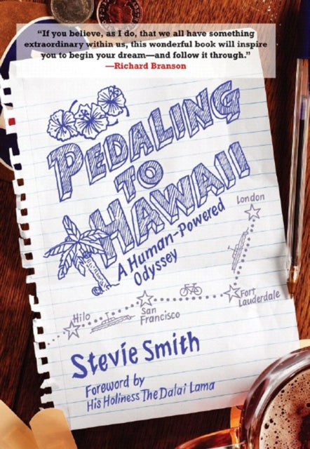 Book cover of: Pedaling to Hawaii. By: Stevie Smith