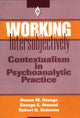 Book cover of: Working Intersubjectively. By: Donna M. Orange