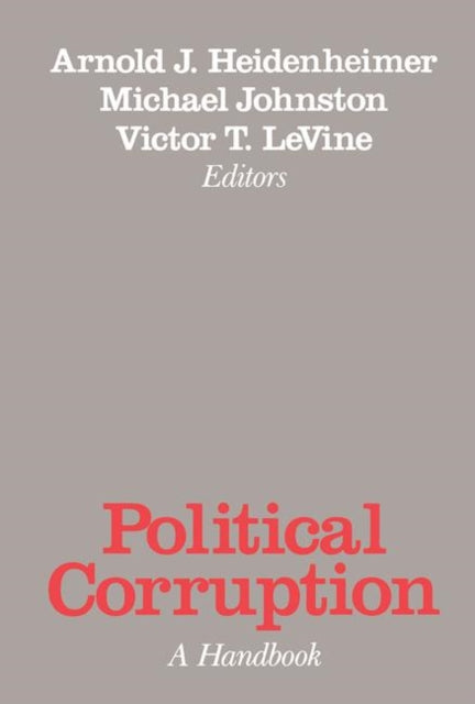 Book cover of: Political Corruption