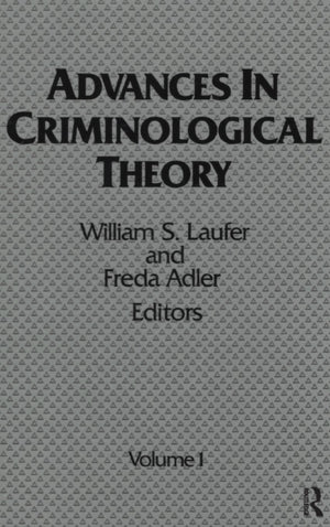 Advances in Criminological Theory