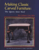 Book cover of: Making Classic Carved Furniture: The Queen Anne Stool. By: Ron Clarkson
