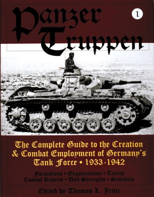 Book cover of: Panzertruppen. By: Thomas L. Jentz