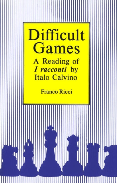 Book cover of: Difficult Games. By: Franco Ricci