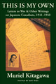 Book cover of: This Is My Own