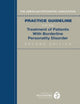 Book cover of: American Psychiatric Association Practice Guideline for the Treatment of Patients With Borderline Personality Disorder. By: American Psychiatric Association