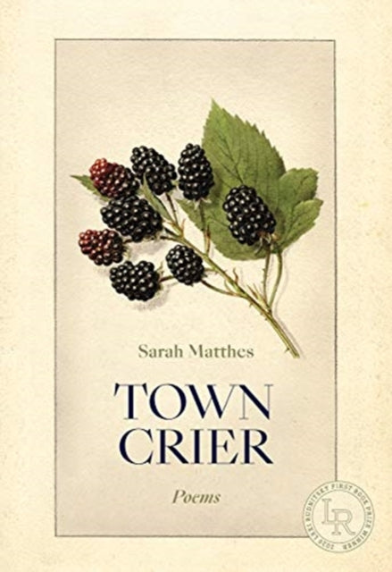 Book cover of: Town Crier. By: Sarah Matthes