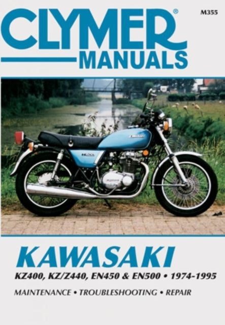 Book cover of: Kawasaki KZ400/Z440 EN450/500 74-95