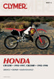 Book cover of: Honda CR125R (1992-1997) & CR250R (1992-1996) Motorcycle Service Repair Manual. By: Edward Jacobs