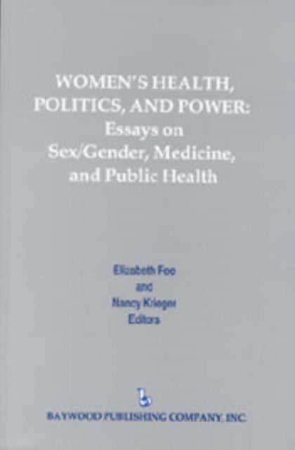 Book cover of: Women's Health, Politics, and Power