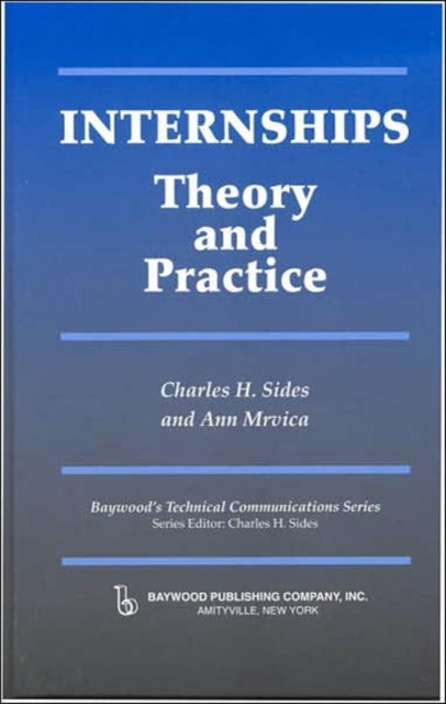 Book cover of: Internships. By: Charles H. Sides