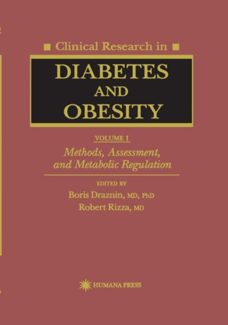 Book cover of: Clinical Research in Diabetes and Obesity, Volume 1
