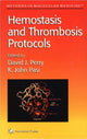 Book cover of: Hemostasis and Thrombosis Protocols