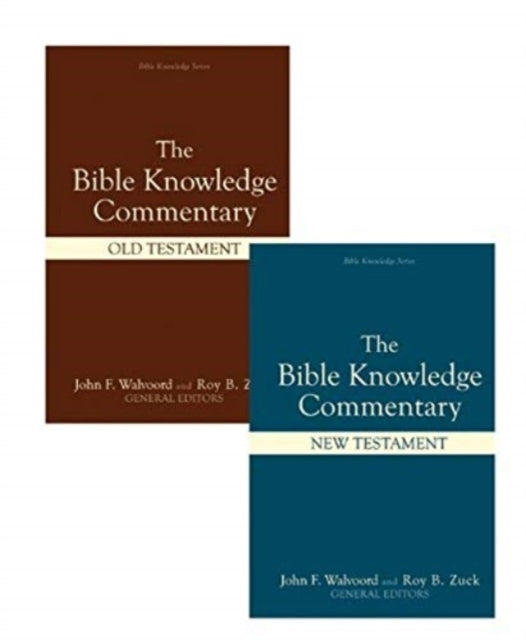 Book cover of: Bible Knowledge Commentary. By: John Walvoord
