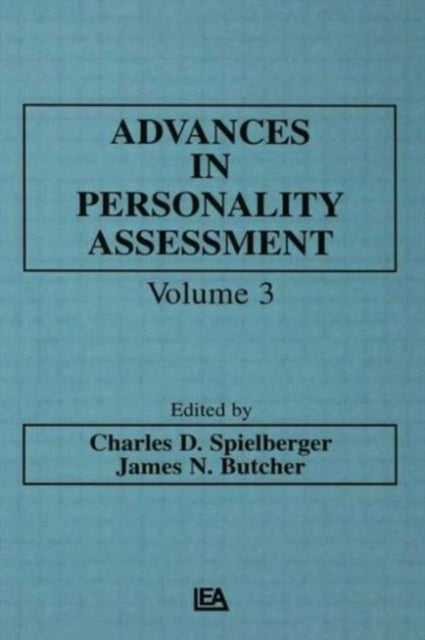 Book cover of: Advances in Personality Assessment